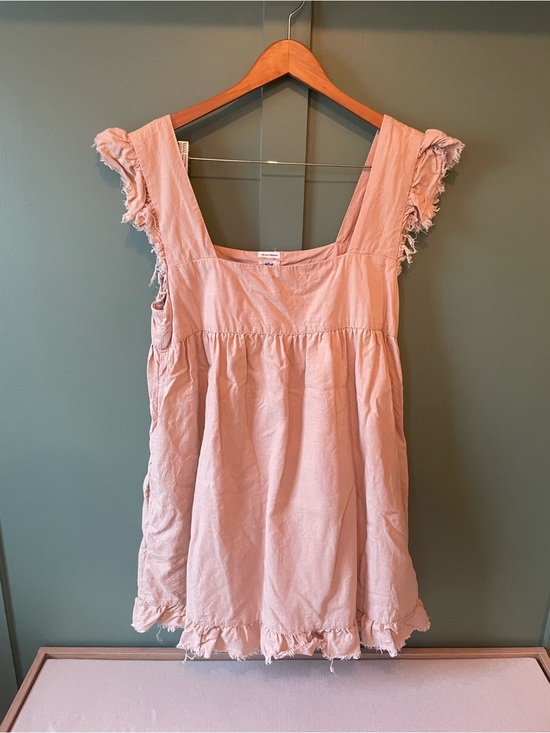 aerie Dresses & Skirts - aerie Soft Blush Pink Tiered Sundress